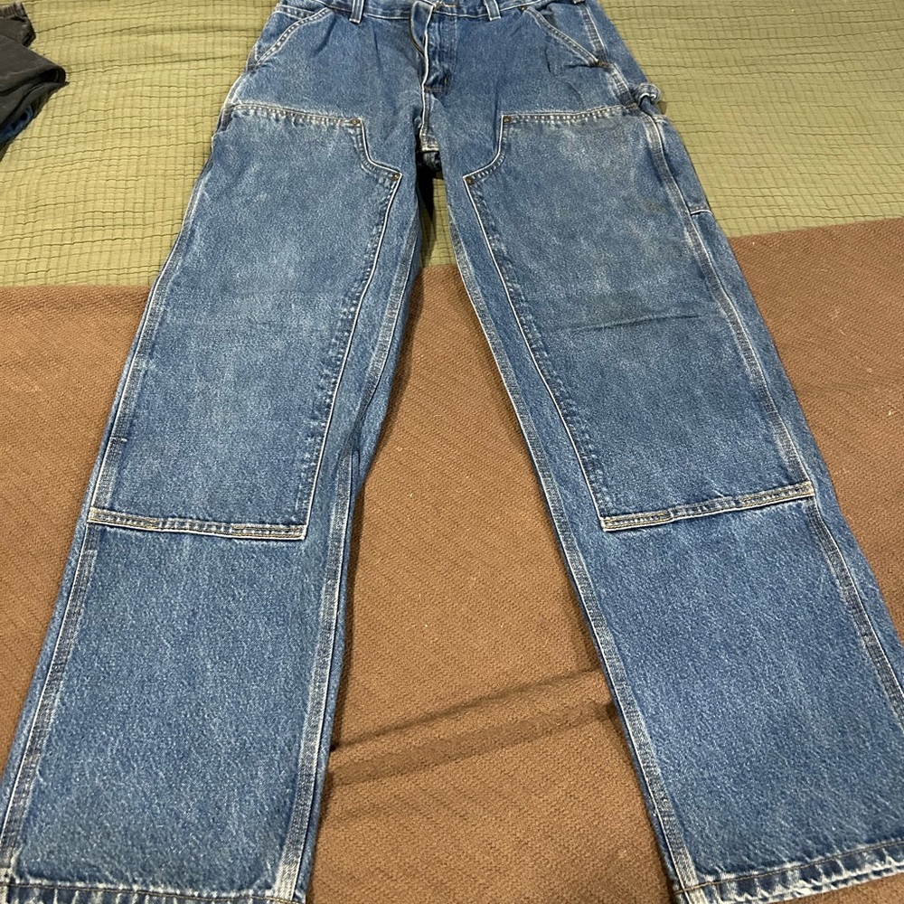 Carhartt Men's Relaxed Fit Blue Jeans
